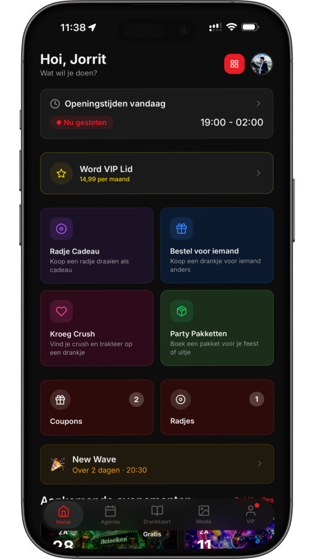 Home Screen